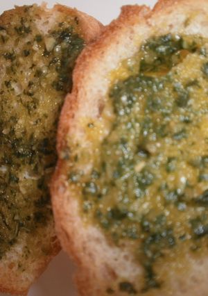 バジルトースト-レシピのメイン写真