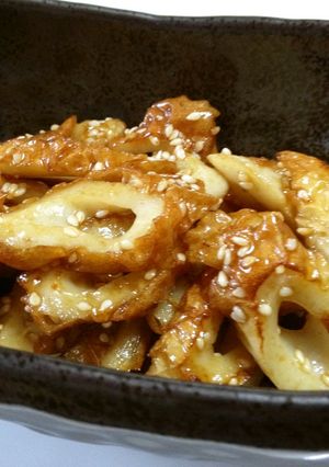 チッ♪チッ♪ちくわのきんぴらね♪-レシピのメイン写真