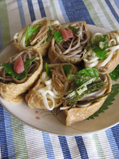 お手軽☆蕎麦稲荷-レシピのメイン写真