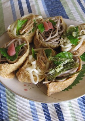 お手軽☆蕎麦稲荷-レシピのメイン写真