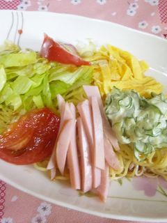 絶対美味しい冷やし中華の食べ方♪-レシピのメイン写真