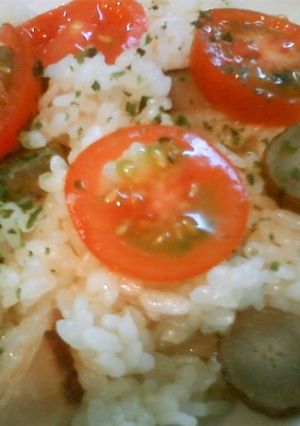 ごぼうとベーコンの混ぜこみピラフ-レシピのメイン写真