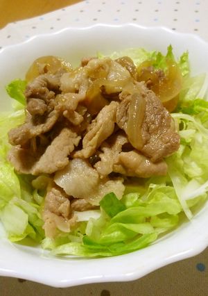 すき家風 牛丼ライト (豚ですけどね~)-レシピのメイン写真