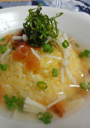 梅でさっぱり味に～玉子かけご飯♪-レシピのメイン写真