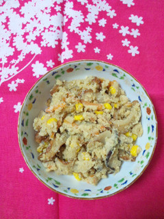 レンジで作ろう♪美味しいうの花-レシピのメイン写真