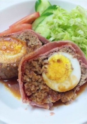 簡単で豪華＊ミートローフ-レシピのメイン写真