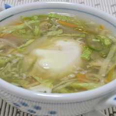 รูปของ あさりの野菜スープ
