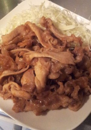 生姜焼き-レシピのメイン写真