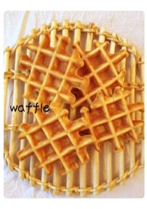 ホットケーキミックスde簡単ワッフル-レシピのメイン写真