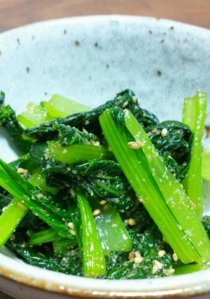 ごま和え(砂糖醤油Ver.)-レシピのメイン写真