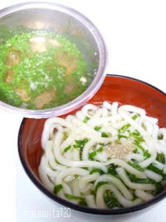 白だしとしょうがで簡単素うどん-レシピのメイン写真