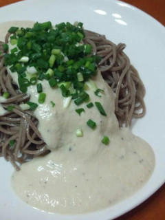 クリーム蕎麦-レシピのメイン写真