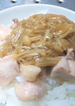 やきとり缶となめたけのロックンロール-レシピのメイン写真