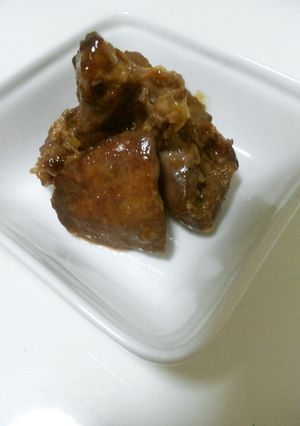 塩麹でサクップリッ☆彡　鶏レバー甘辛煮-レシピのメイン写真