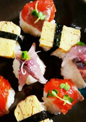 手まり寿司-レシピのメイン写真