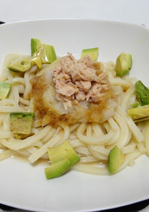 ツナ大根のさっぱりサラダうどん-レシピのメイン写真