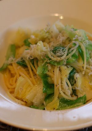 キャベツとちりめんじゃこのパスタ-レシピのメイン写真