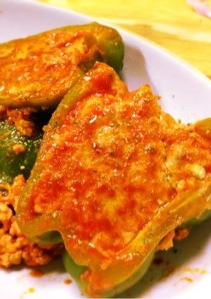 肉詰めピーマン-レシピのメイン写真