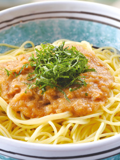 ねり三昧ヘルシー和風パスタ-レシピのメイン写真