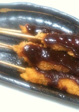名古屋の屋台の味♬~味噌串カツ~-レシピのメイン写真