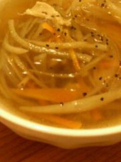 生姜入り根菜スープ-レシピのメイン写真