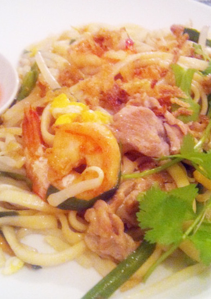 乾麺でタイ風の焼きうどん（パッタイ風）-レシピのメイン写真