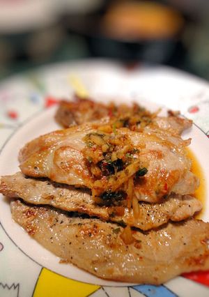 さっぱり美味しく食べる☆豚肉の生姜ソース-レシピのメイン写真