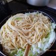 キャベツとアンチョビのパスタ