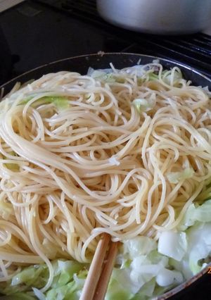 キャベツとアンチョビのパスタ-レシピのメイン写真