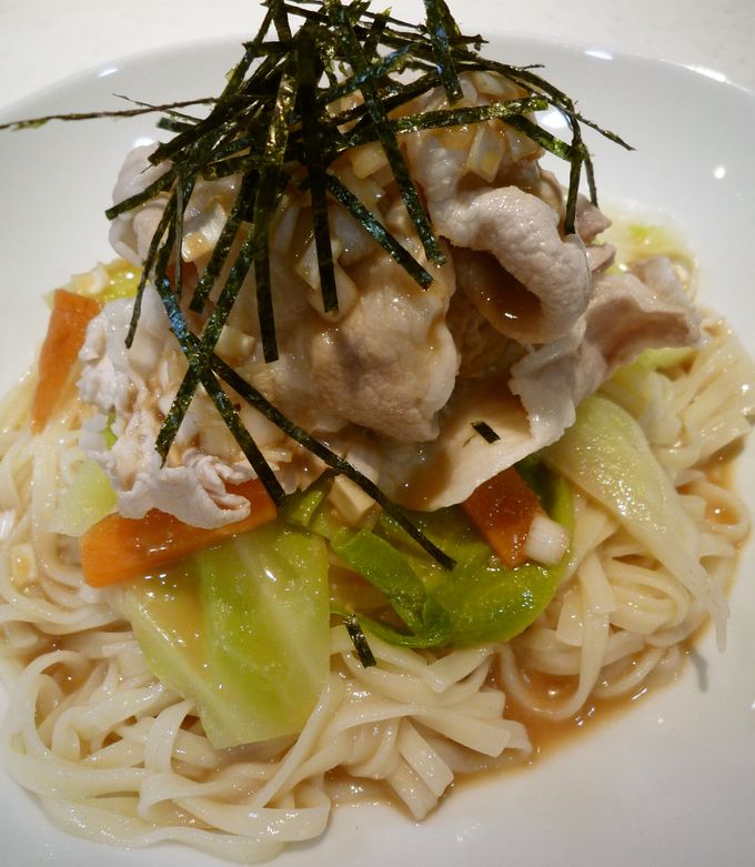 お鍋一つで♪豚しゃぶうどん-レシピのメイン写真