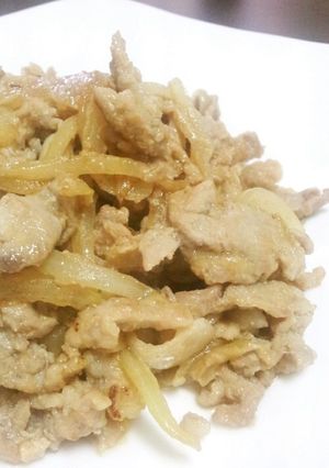 塩麹で☆豚肉の生姜焼き風炒め☆豚丼にも-レシピのメイン写真