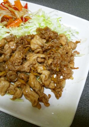 豚薄切肉で生姜焼き～安い簡単!柔らかい～-レシピのメイン写真