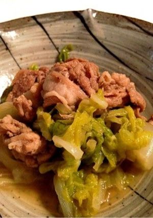 白菜と豚肉の蒸し煮-レシピのメイン写真