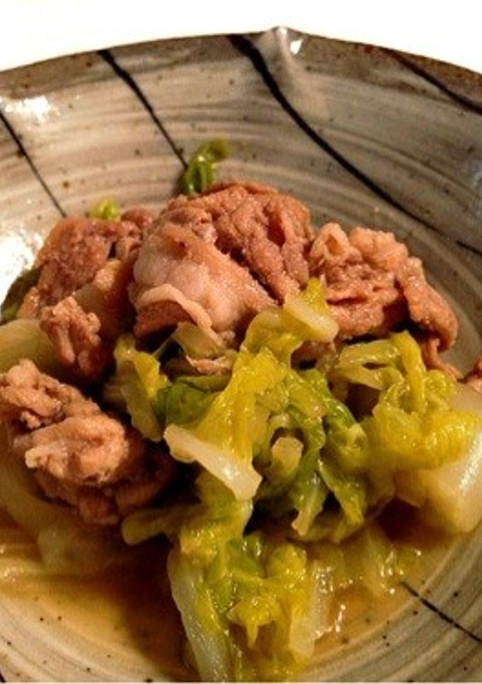 白菜と豚肉の蒸し煮-レシピのメイン写真