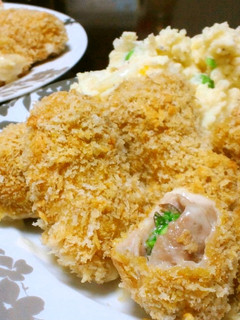 ザク!ピリ!チーズカレー野菜肉巻きフライ-レシピのメイン写真