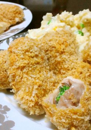 ザク！ピリ！チーズカレー野菜肉巻きフライ-レシピのメイン写真