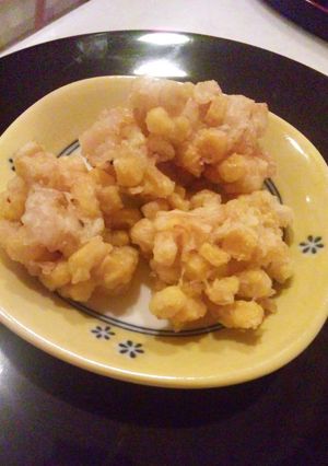 おいし～*ベビーホタテとコーンのかき揚げ-レシピのメイン写真