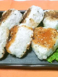 味噌焼き&醤油焼きおにぎり-レシピのメイン写真