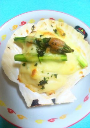 殻付きホタテのグラタン♪-レシピのメイン写真