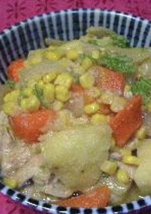 こってりほくほく!味噌バター風肉じゃが-レシピのメイン写真