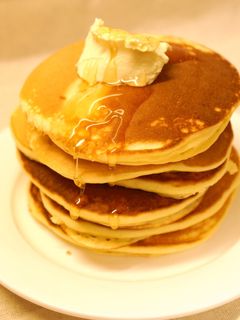 ふわふわなお家*+ホットケーキ*+-レシピのメイン写真