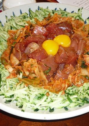 冷凍のマグロでもOK!マグロのユッケ-レシピのメイン写真