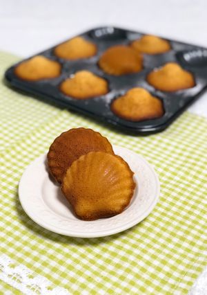 ピスタチオのマドレーヌ-レシピのメイン写真