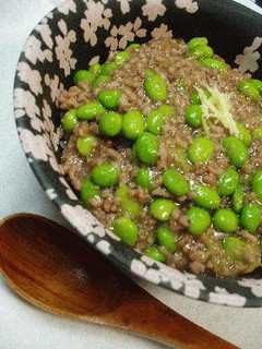 枝豆のそぼろ煮♪-レシピのメイン写真