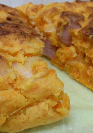 発酵なし♪ケークサレ風お野菜パン-レシピのメイン写真