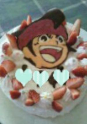 ★ｲﾅｽﾞﾏｲﾚﾌﾞﾝ★キャラケーキ★-レシピのメイン写真