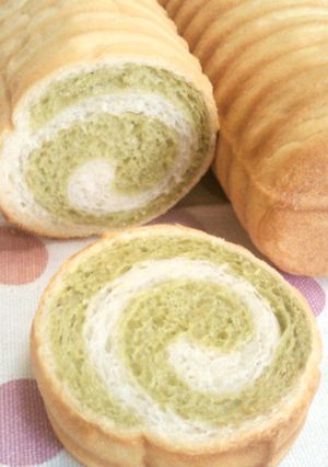 抹茶のうずまきパン❤-レシピのメイン写真