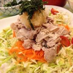 รูปของ お野菜いっぱい豚の冷しゃぶ