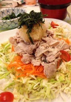 お野菜いっぱい豚の冷しゃぶ-レシピのメイン写真