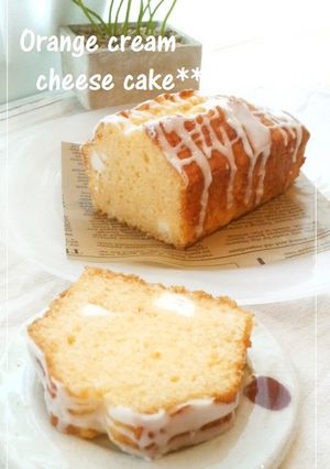 ★オレンジとクリームチーズのCake★-レシピのメイン写真
